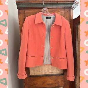 Ann Freedberg Women's Coral Blazer